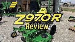 2023 John Deere Z970R Zero Turn Mower Review & Walkaround