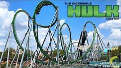 Incredible Hulk Coaster (4K OFF Ride POV)- Universal’s Islands of Adventure, Orlando, FL