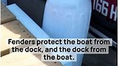 Boat Docking Gear Tips: fenders #boating #learntoboat #boatingtips #yourbridgetoboating #BOAT #lakehopatcong #highlandsnj #bridgemarina | Bridge Marina, Inc.
