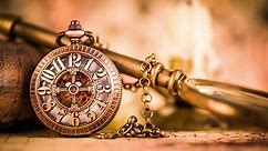 Vintage Antique Pocket Watch. Stock Footage Video (100% Royalty-free) 7245910