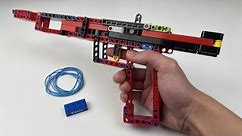 LEGO Full Auto Blowback Pistol + Tutorial