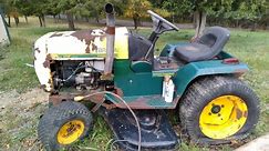 1998 Yard Man 999 22Hp Kohler Heavy Garden Tractor Factory 27s on 15s 😳