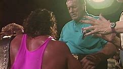 WWE Hall of Fame: Stu Hart celebrates with his son after