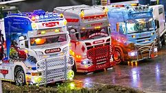 MEGA RC MODEL TRUCK COLLECTION!! RC HEAVY HAULAGE, RC SHOW TRUCKS, RC TRUCK PARADE, RC TRUCK CONVOY