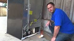 Repairing a GE Profile Refrigerator due to Flood Damage
