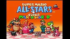 Super Mario All-Stars + Super Mario World - Start Up - Super Nintendo - SNES
