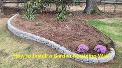 How to Install a Garden Retaining Wall