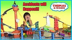 Ryan plays Thomas and Friends Toy Trains for Kids