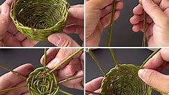Easy DIY Tiny Basket Weaving Craft Tutorial