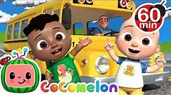 Wheels on the bus - CoComelon | Kids Cartoons & Nursery Rhymes | Moonbug Kids