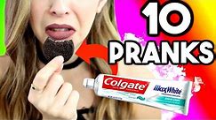 10 EASY PRANKS TO PULL ON FRIENDS + FAMILY!