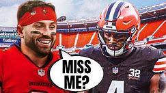 Baker Mayfield Gets The Last Laugh As Browns Fans Are FURIOUS They're Stuck With Deshaun Watson