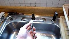 How-To: Repair Moen Single Handle Faucet, Pt.1
