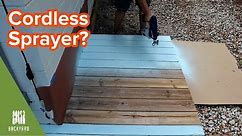 How to Stain Your Deck with Airless Paint Sprayer | Backyardscape