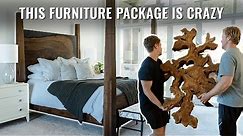 Delivering Our Client's Incredible Custom Furniture Package