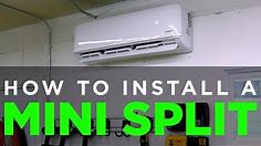 How to Install a Ductless Mini Split