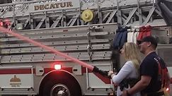 Georgia Firefighters Shoot Water From Hose for Baby Gender Reveal