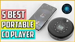 Top 5 Best Portable CD Player With Bluetooth Reviews 2023