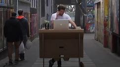 Innovative, Recyclable, Portable Desk