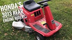 The Honda 3013 Lawn Mower: Honda's Unique Rear-Engine Rider!