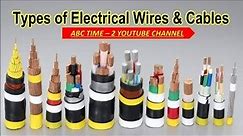 types of electrical wires & cable || types of electrical wires & cable