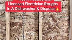 ⚡️Lets rough in a dishwasher and disposal🔥 #whackhack #wkhk #thebasementking #fyp #dishwasher #dispo | Madison Gibson