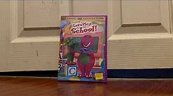 Barney Let's Play School! 1999 DVD (Premiere Print-Out)