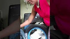 How to start a load GE Profile all in one washer & dryer