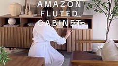 I did purchase two cabinets and pushed them together. The wood tone and details are perfect 👩🏻‍🍳🤌🏼 L!nkd on my AMAZN STRFRNT in bi0. #amazon #amazonfinds #amazonmusthaves #fyp #foryou #relatable #livingroom #aesthetic | Living Essentials