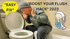 Toilet won't flush completely | Here's a Simple Hack to Boost the Flow"