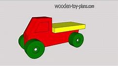 Free Wooden Toy Truck Plans