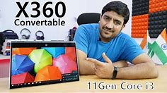 HP Pavilion x360 14inch 11Gen Core i3 FHD Touchscreen Convertible Laptop | Unboxing & Review [Hindi]