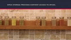 Cardell Cabinetry® Spice Open Storage