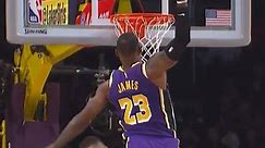 Best Dunks From LeBron James With The Lakers