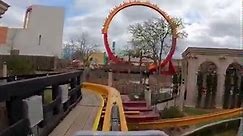 Wonder Woman Roller Coaster - Six Flags Fiesta Texas