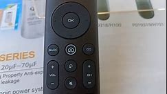 XRT140 Universal Replacement Remote Control Fit for All Vizio Smart TV, Replacement Remote Control for VIZIO D-Series M-Series P-Series V-Series LED Smart TV with 6 Shortcut APP Buttons