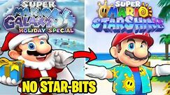 If I touch a Star Bit, I switch Mario Galaxy Mods...