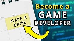 How to become a Game Developer this weekend.