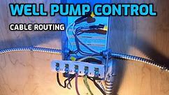 WELL PUMP CONTROL BOX: CABLE ROUTING EXPLAINED