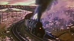 Vintage railroad film - Last of the Giants - 1959