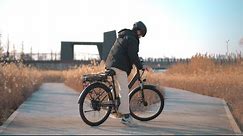 Hiland 26" Electric Commuter Bike Outdoor Display Video