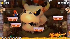 New Super Mario Bros 2 - All Koopaling and Bowser Boss Fights (All Castle Bosses) (Nintendo 3DS)