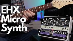 Electro Harmonix EHX Micro Synth Guitar Demo - Dan Leggatt