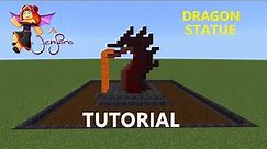 Minecraft Dragon Build Tutorial Nether Statues