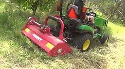 Implements Direct Hanmey 1.25m GM Flail mower Demo