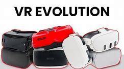 Evolution of VR Headsets + Gameplay (1995-2024)