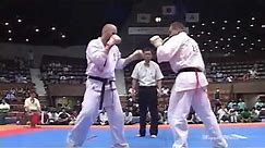Kyokushin Karate with Head Punches (Shinken Shobu) - Aleksandar Komanov vs Sergey Osipov