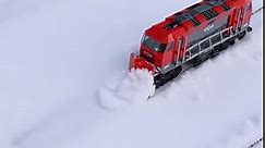 LEGO TRAINS PLOW SNOW