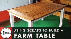 Farm Table DIY, Full Build!