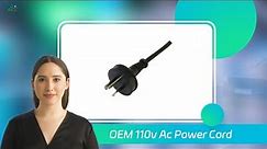 OEM 110v Ac Power Cord